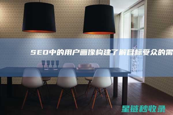 SEO中的用户画像构建：了解目标受众的需求 (seo作用)